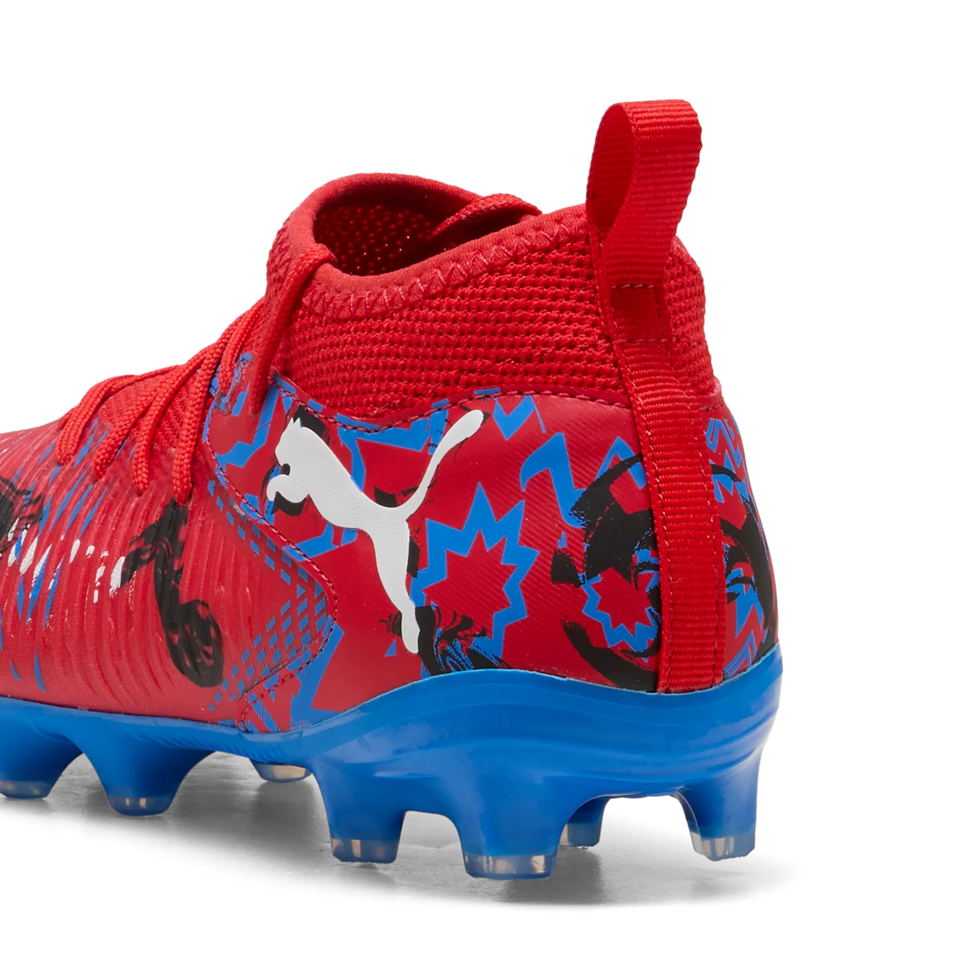 Chuteiras Puma Future 8 Match Play FG/AG Jr Vermelhas Puma