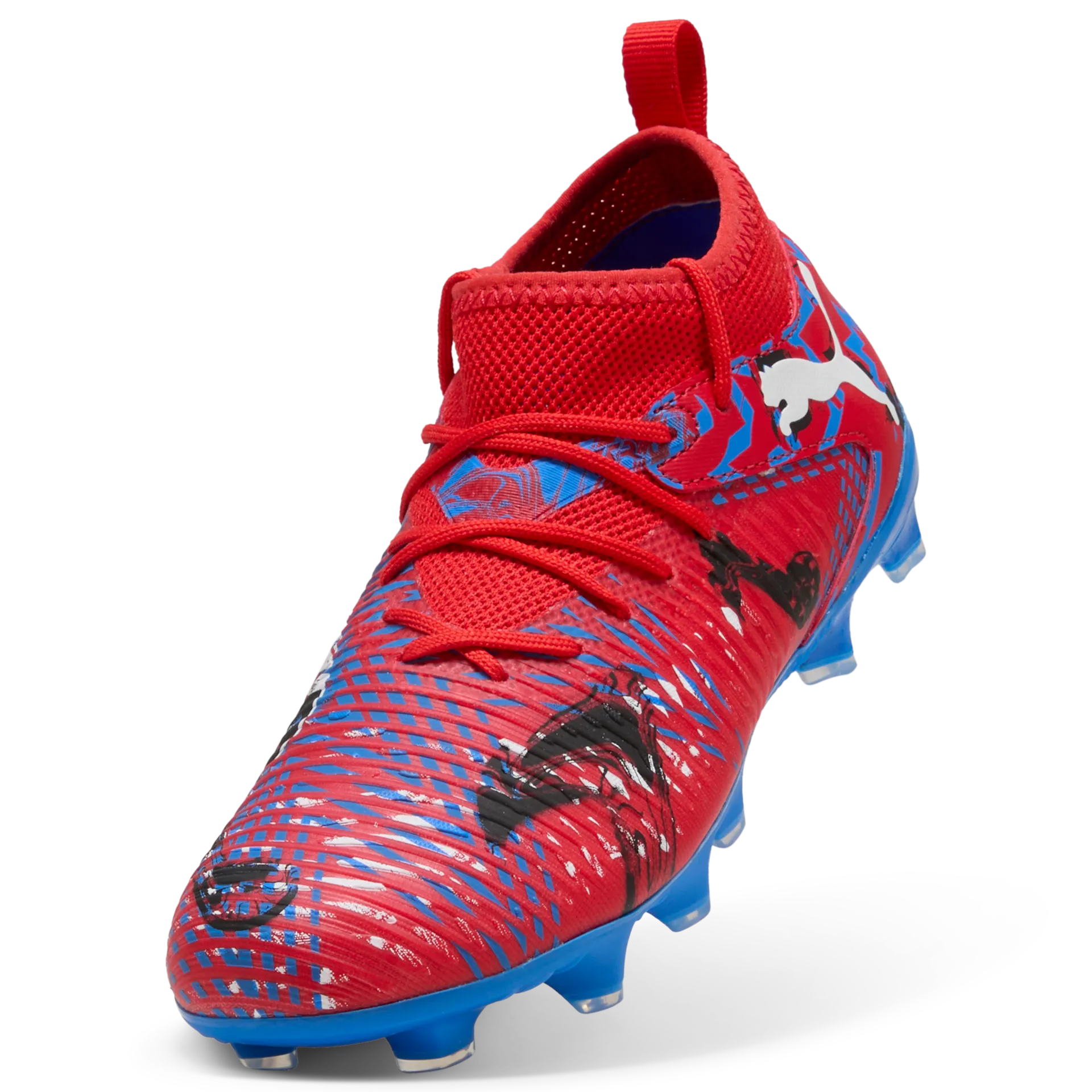 Chuteiras Puma Future 8 Match Play FG/AG Jr Vermelhas Puma