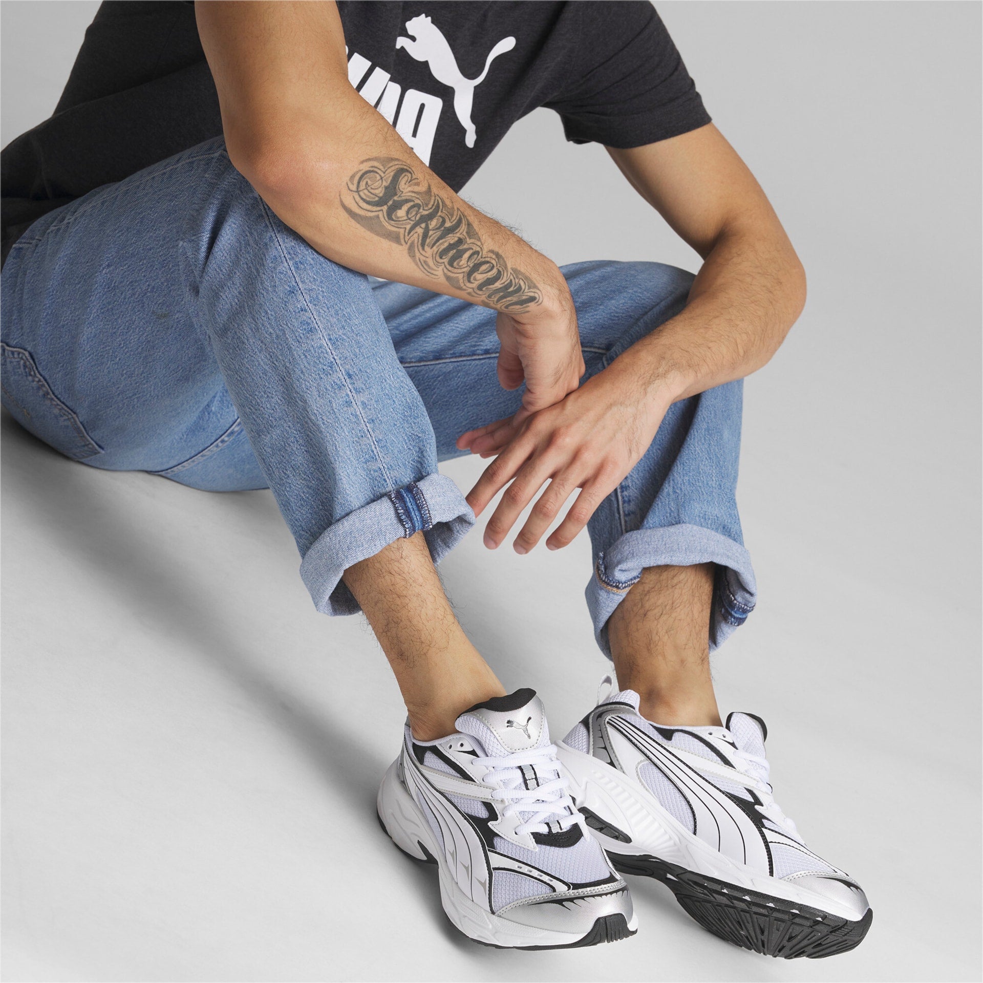 Puma Morphic Base Branco/Preto Puma