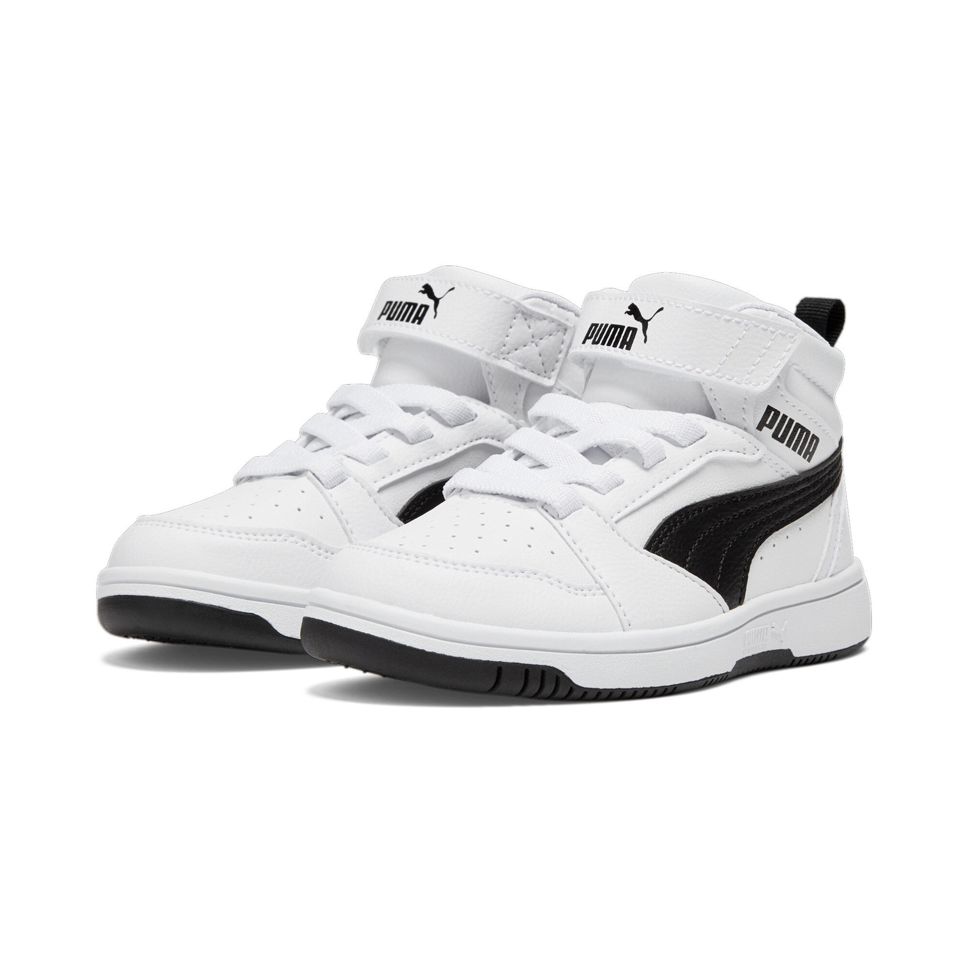 Puma Rebound V6 Mid Criança Branca Puma