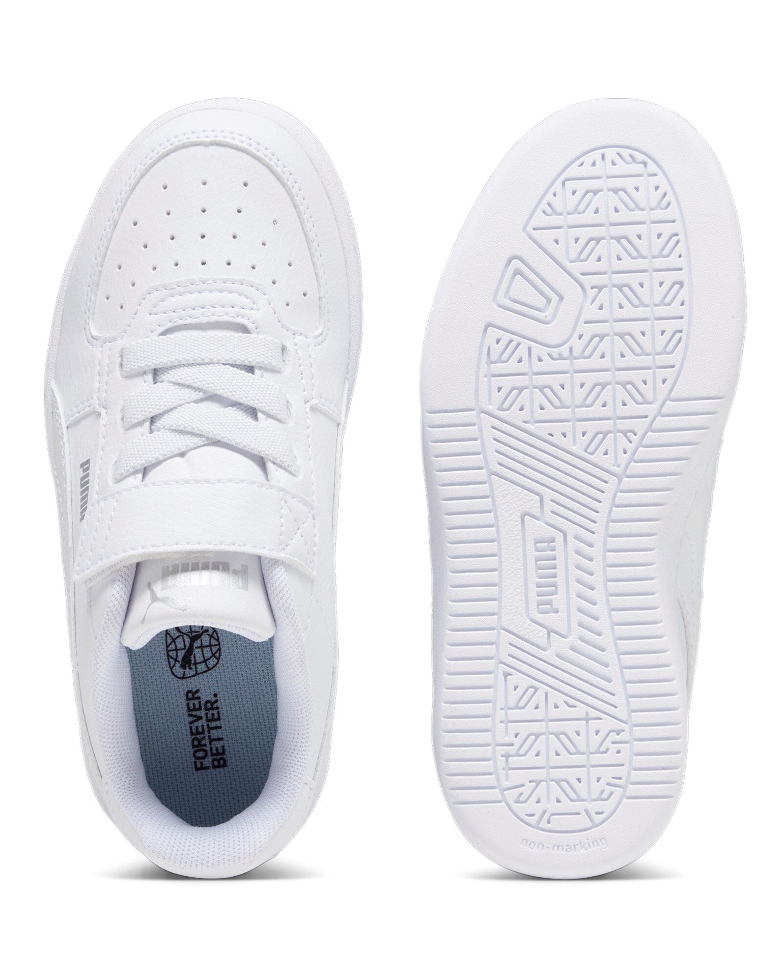 Puma Caven 2.0 AC+PS Criança Branca Puma