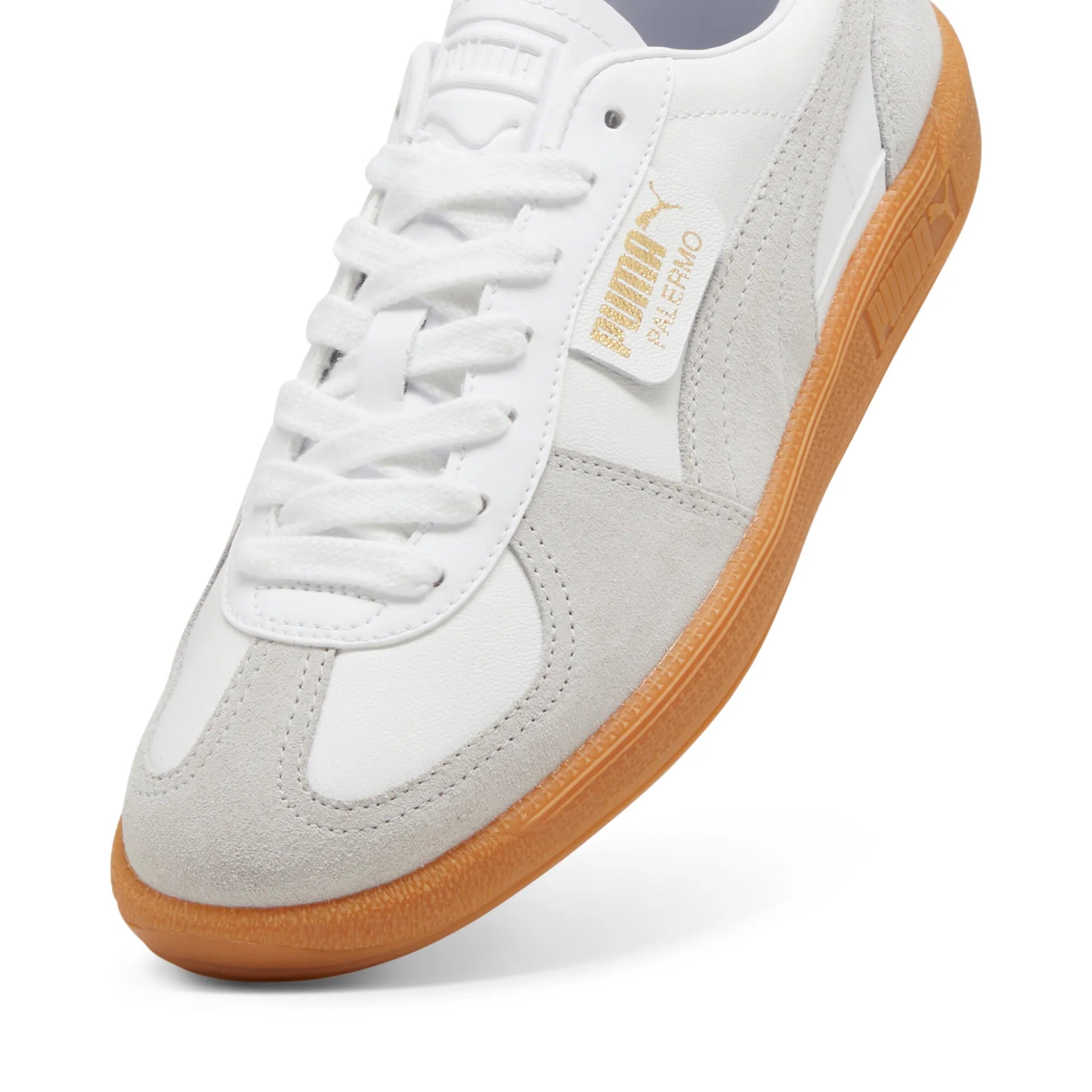 Puma Palermo Lth Branca/Cinza Puma