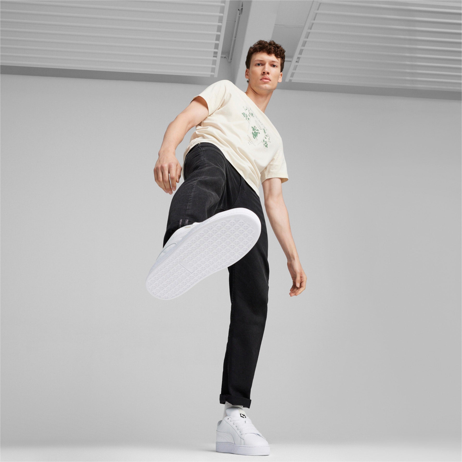 Puma Suede XL Lth Branca Puma