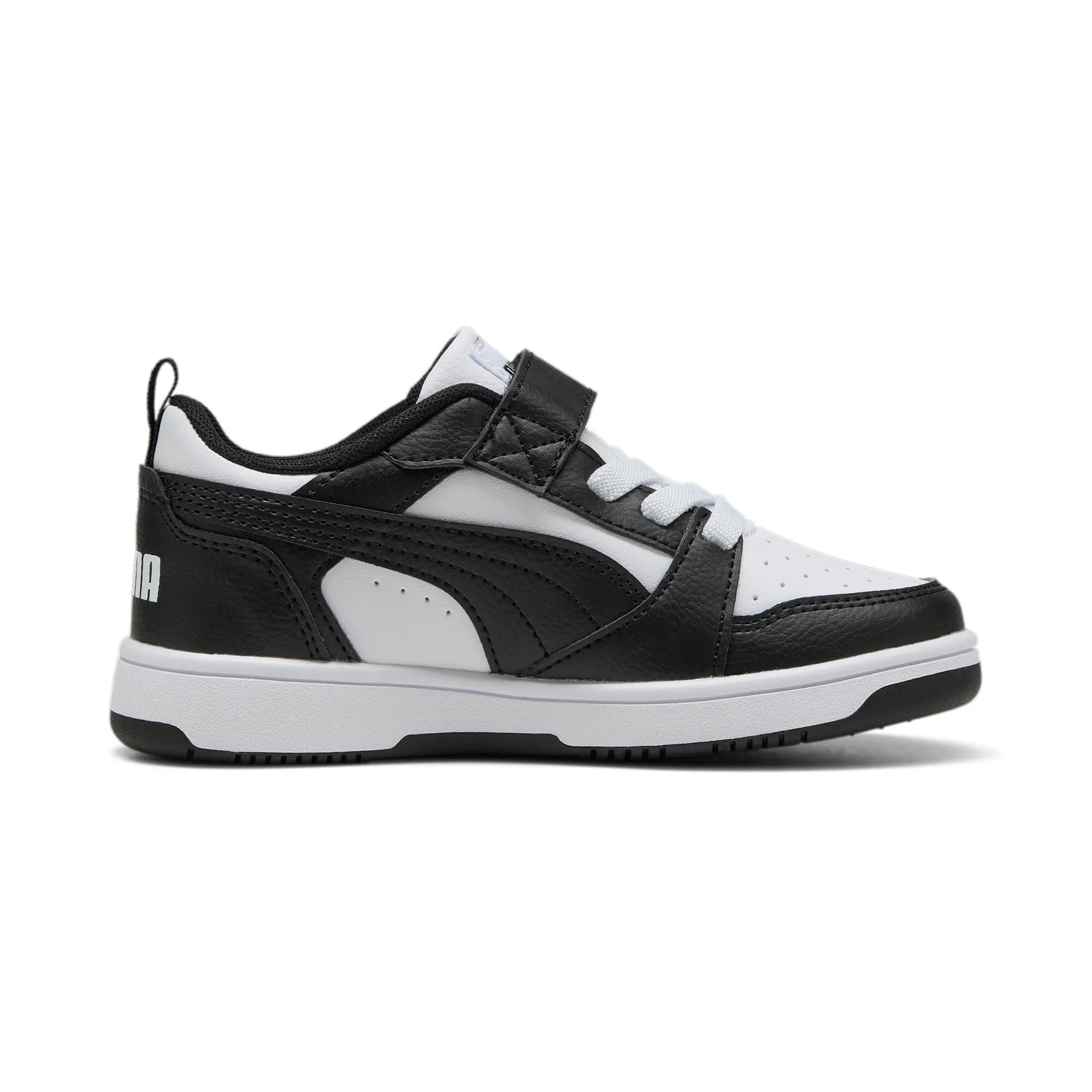 Puma Rebound V6 Low AC+PS Preto/Branco Puma
