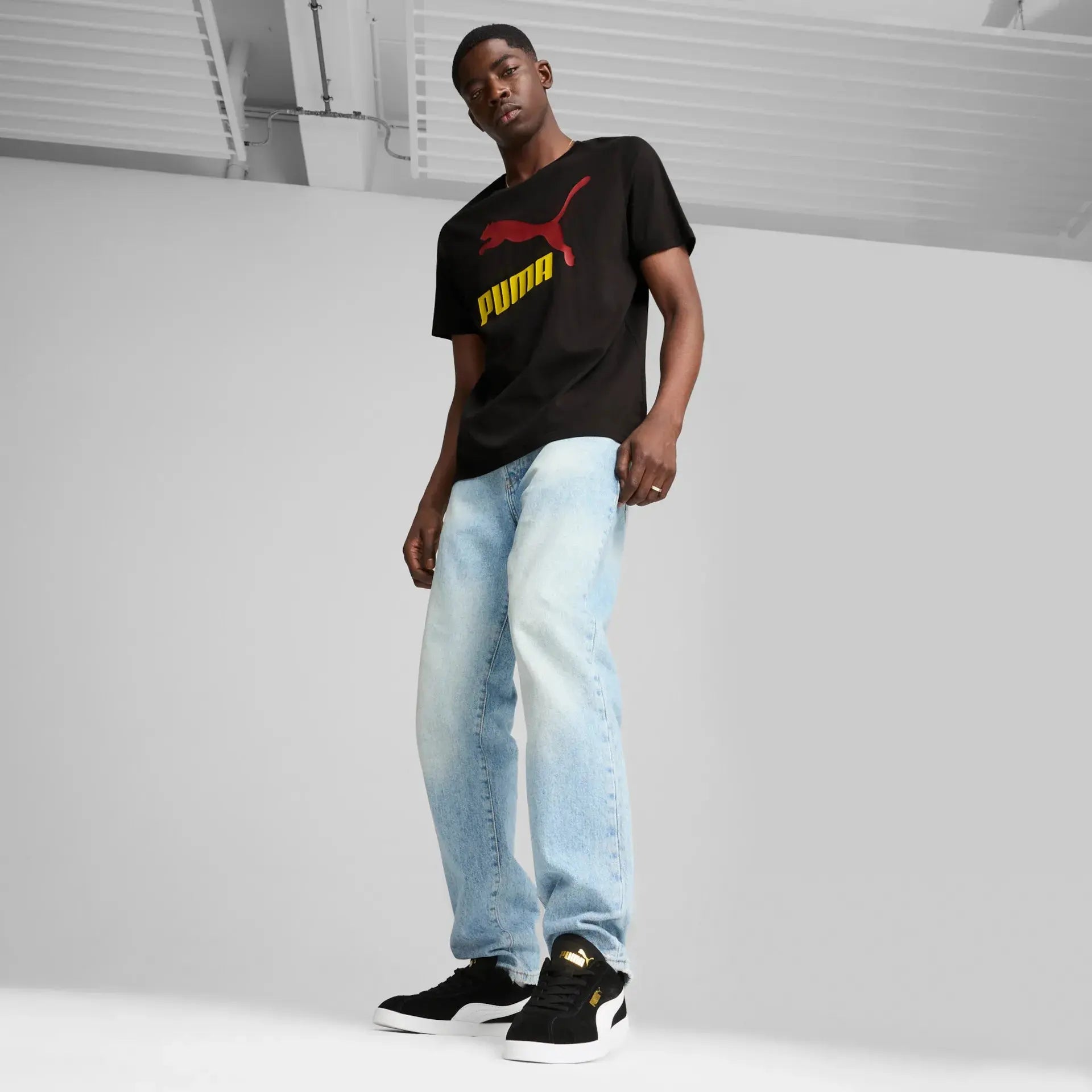 Puma Club II Preto/Branco Puma