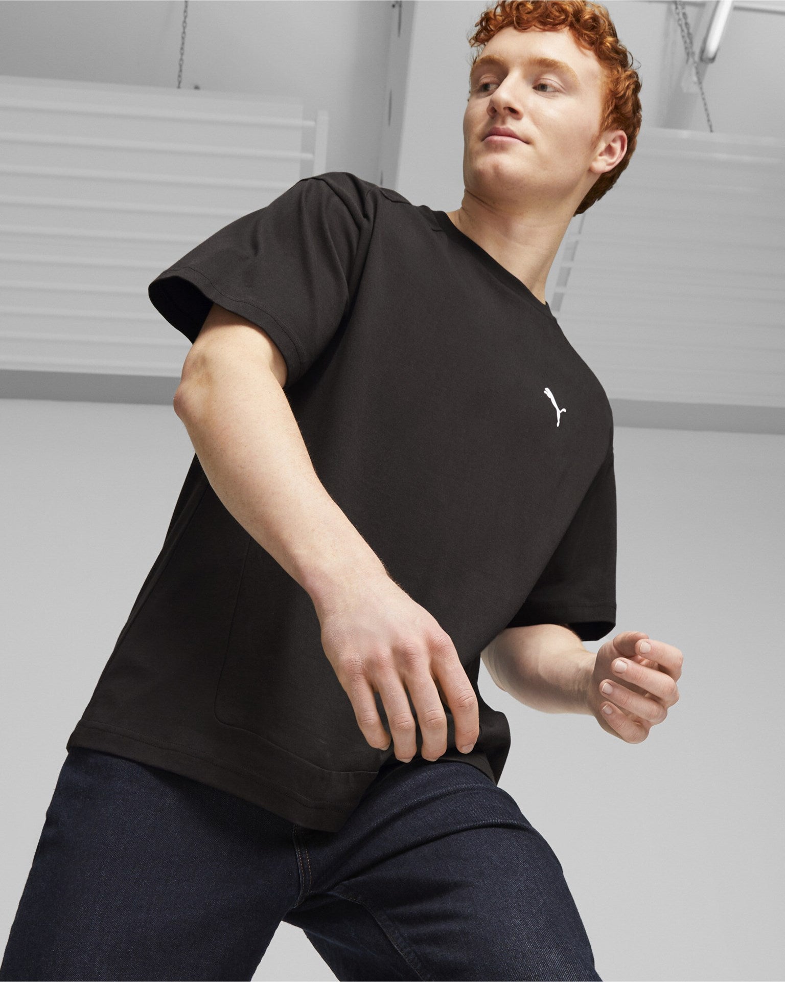 Puma T-shirt Rad/Cal Preta Puma
