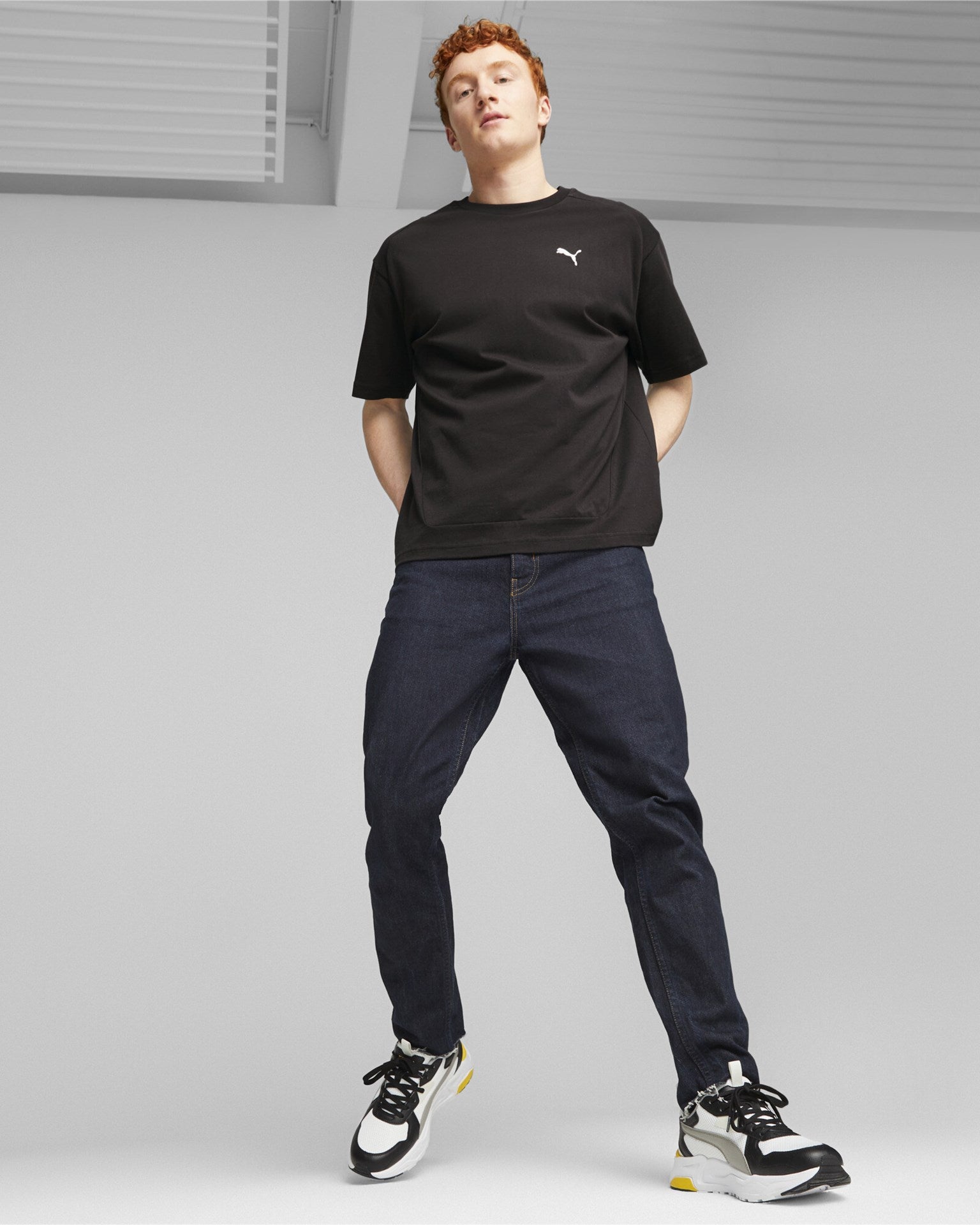 Puma T-shirt Rad/Cal Preta Puma
