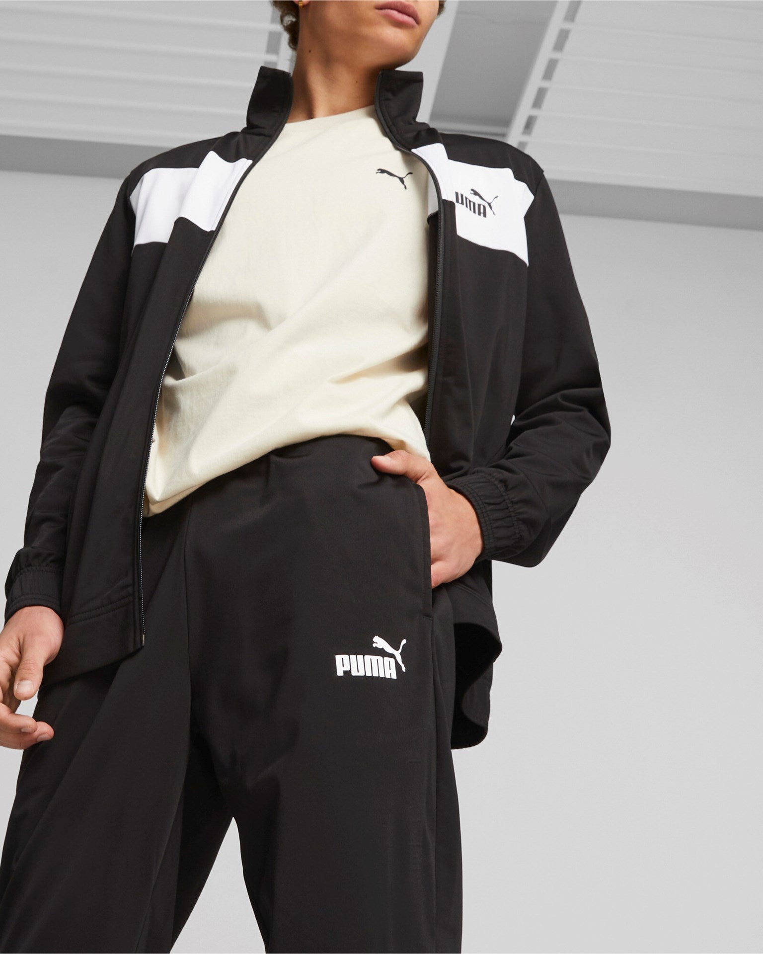 Fato de Treino Puma Preto Puma