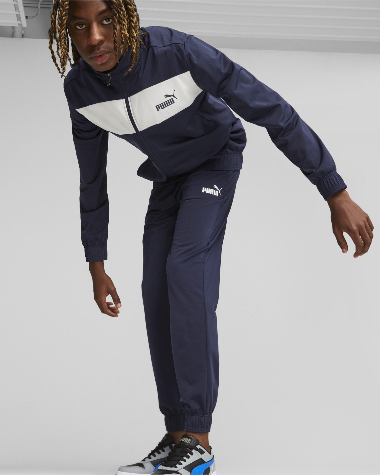Puma Fato de Treino Poly Marinho Puma