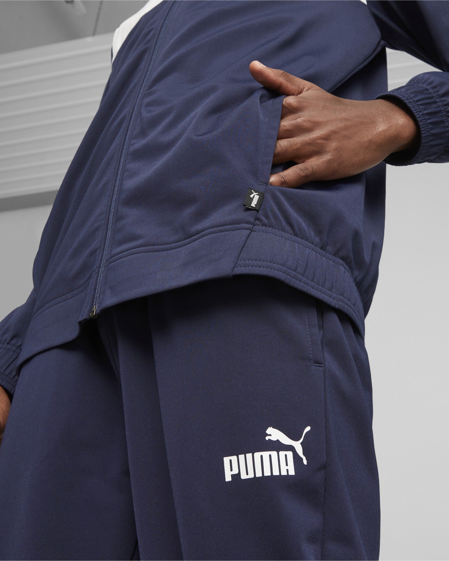 Puma Fato de Treino Poly Marinho Puma
