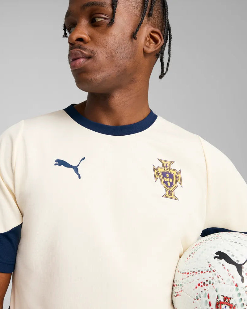 Camisola Puma Portugal FPF Training 26 Branco Cru Puma