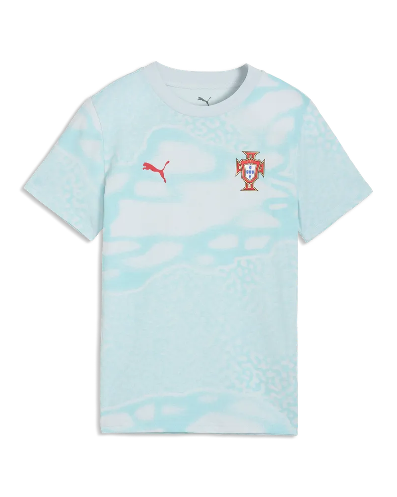 T-shirt Criança Puma Portugal FPF Culture 26 Azul Puma