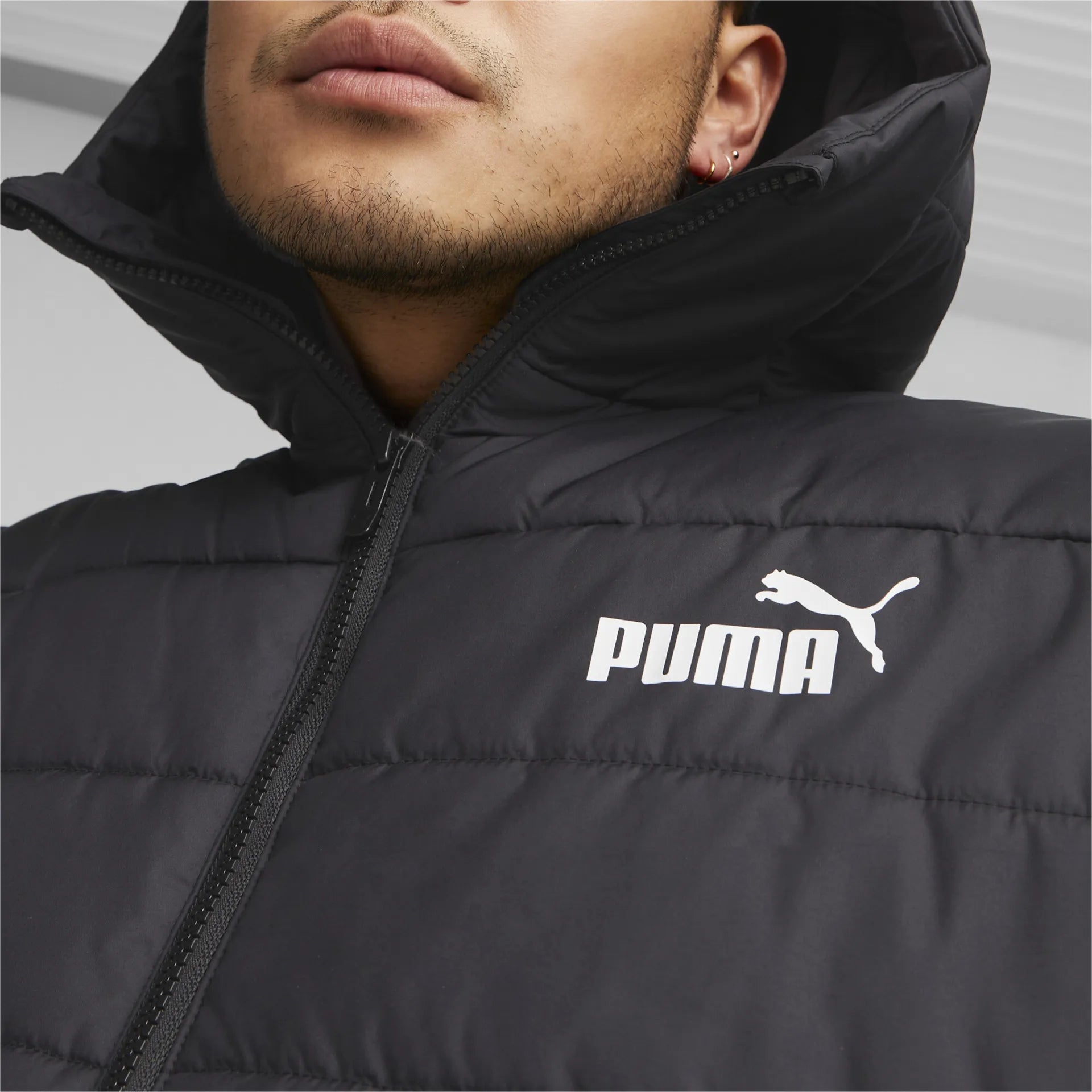 Puma Blusão Essentials Preto Puma