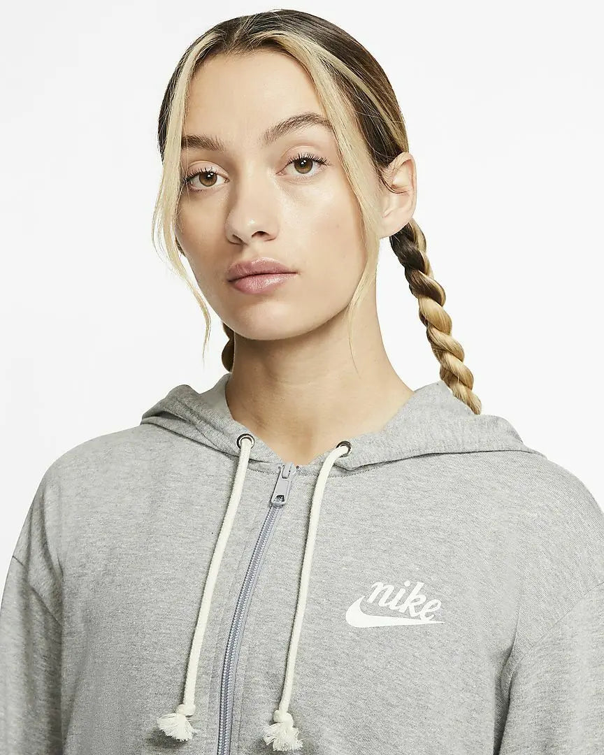 Nike Sportswear Gym Vintage Casaco Mulher Cinza Nike