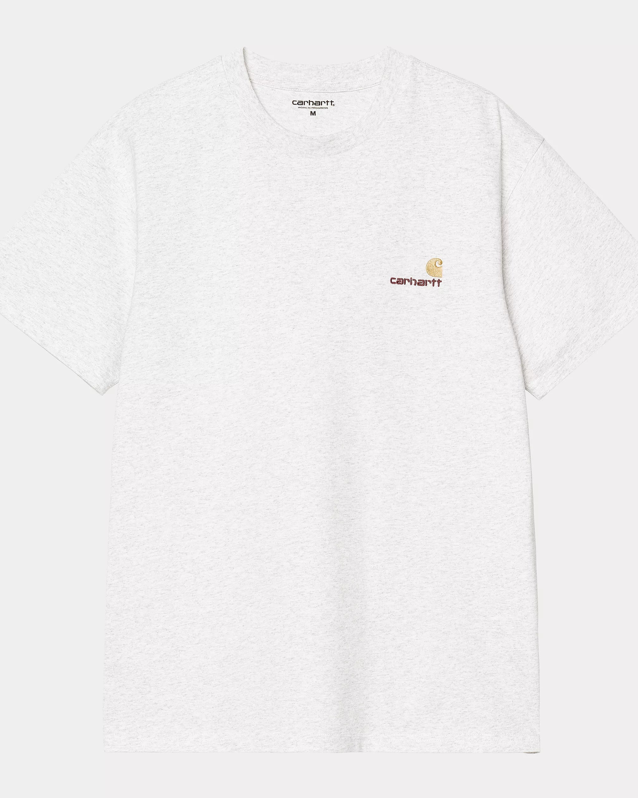 Carhartt WIP T-shirt American Script Cinzento Carhartt