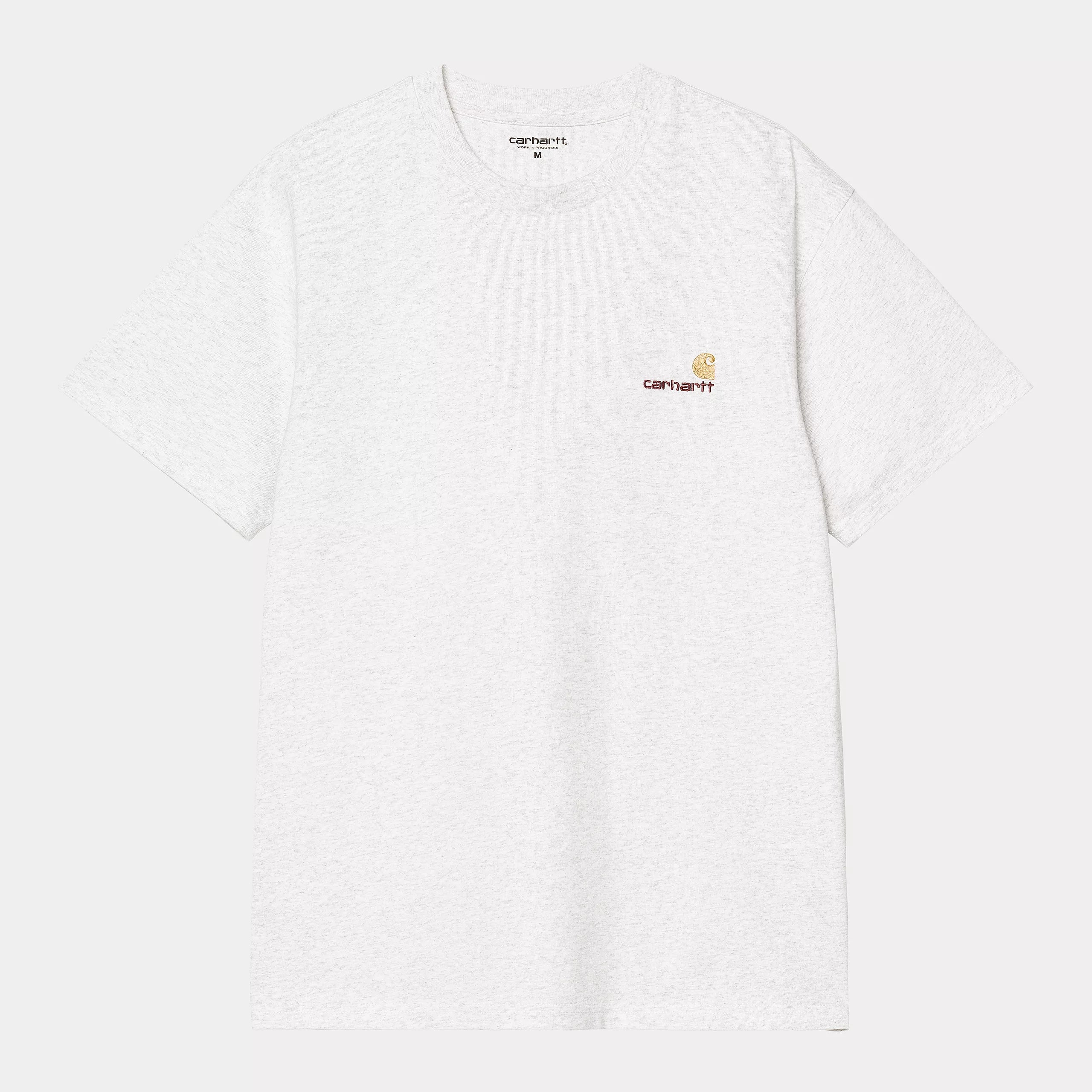 Carhartt WIP T-shirt American Script Cinzento Carhartt
