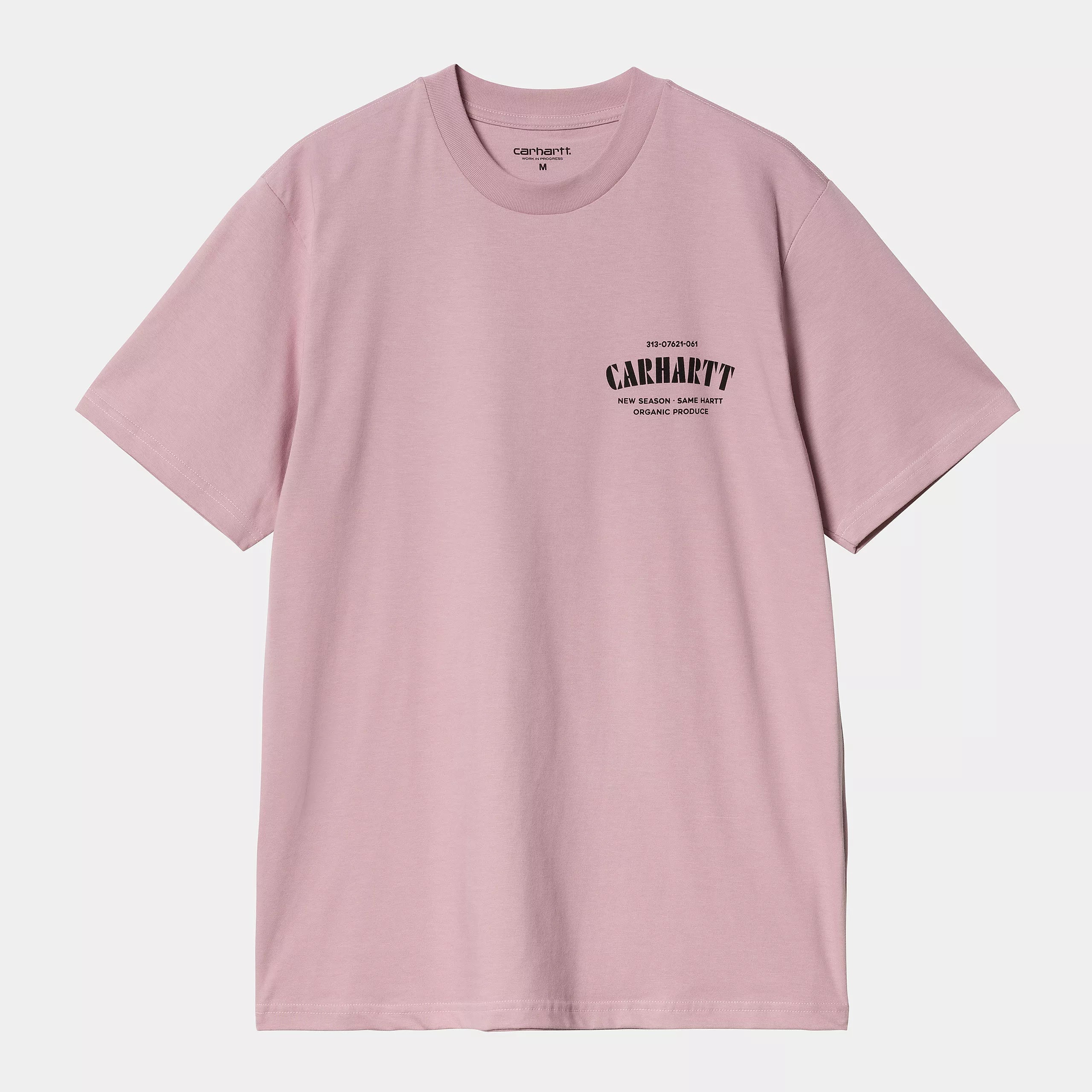Carhartt WIP T-shirt Catalogue C Logo Rosa Carhartt