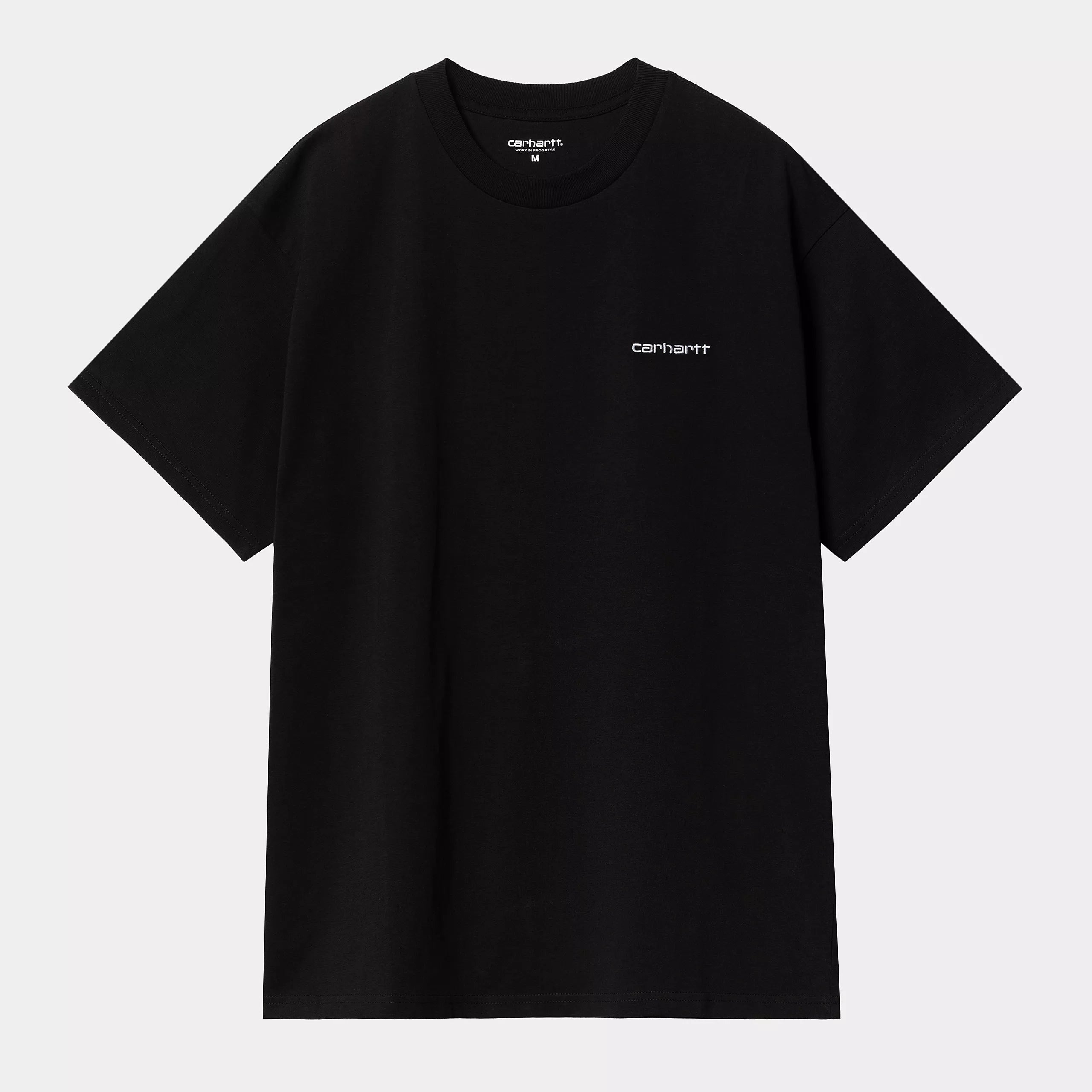 Carhartt WIP T-shirt Script Embroidery Preto Carhartt