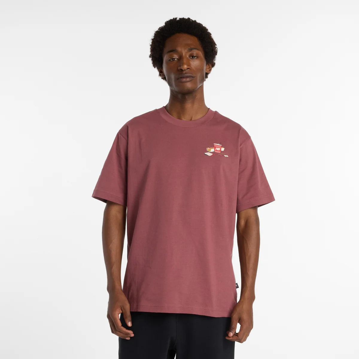 New Balance T-Shirt Spectator Bordô New Balance