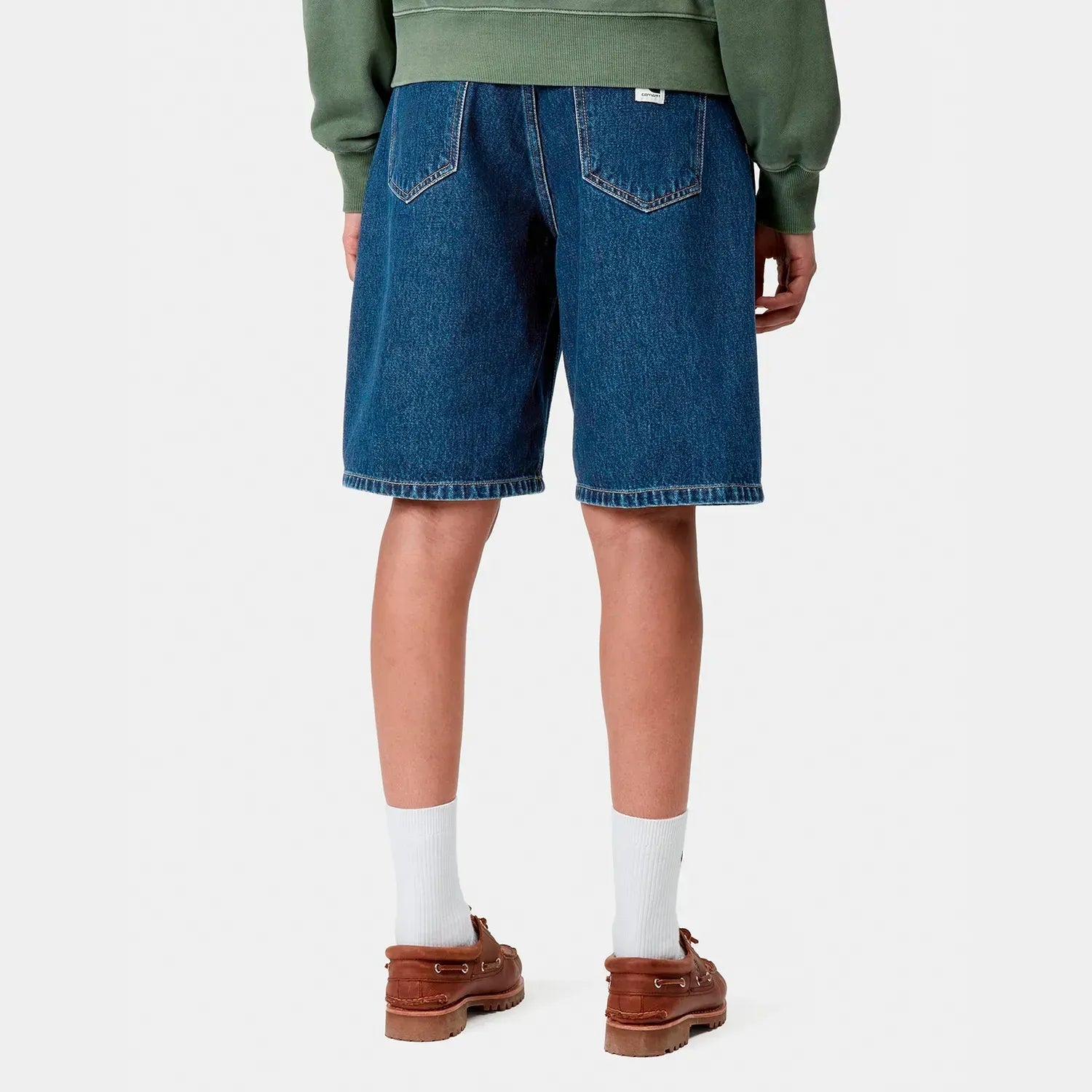 Calções Mulher Carhartt WIP Brandon Azul Carhartt