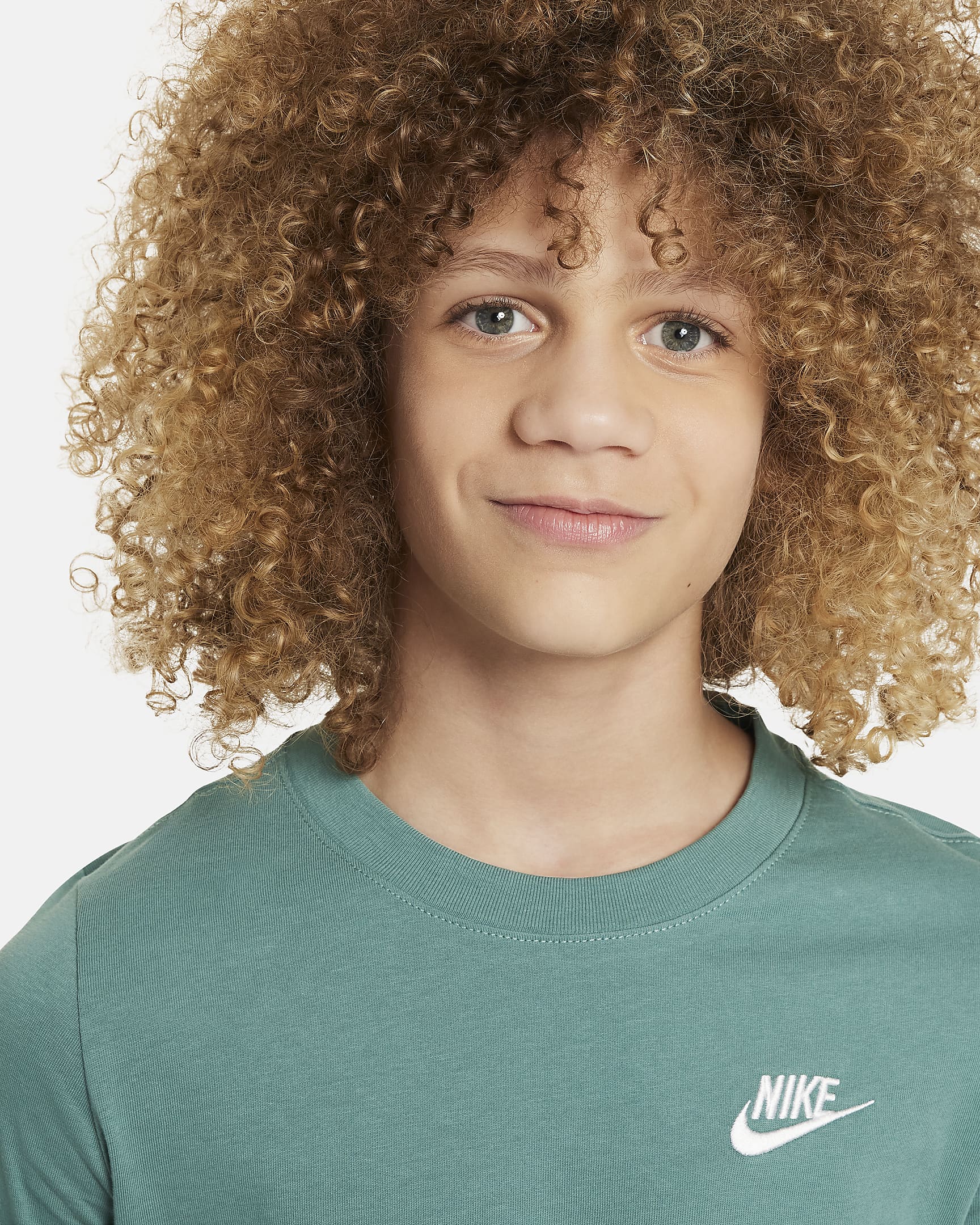 Nike T-Shirt Sportswear Jr Verde Nike