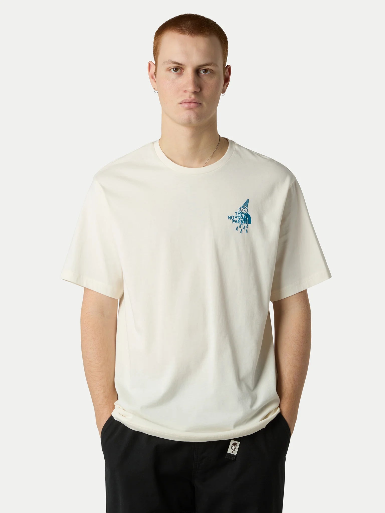 The North Face T-shirt U Powder Days Branca The North Face