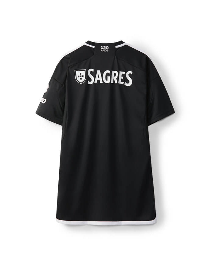 Kit Adidas Benfica Alternativo Júnior 23/24 Preto Adidas