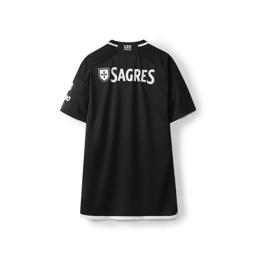 Kit Adidas Benfica Alternativo Júnior 23/24 Preto Adidas