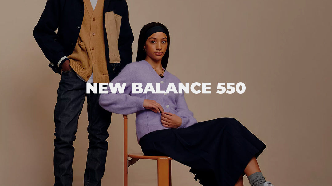 Revolução do estilo urbano com as New Balance 550