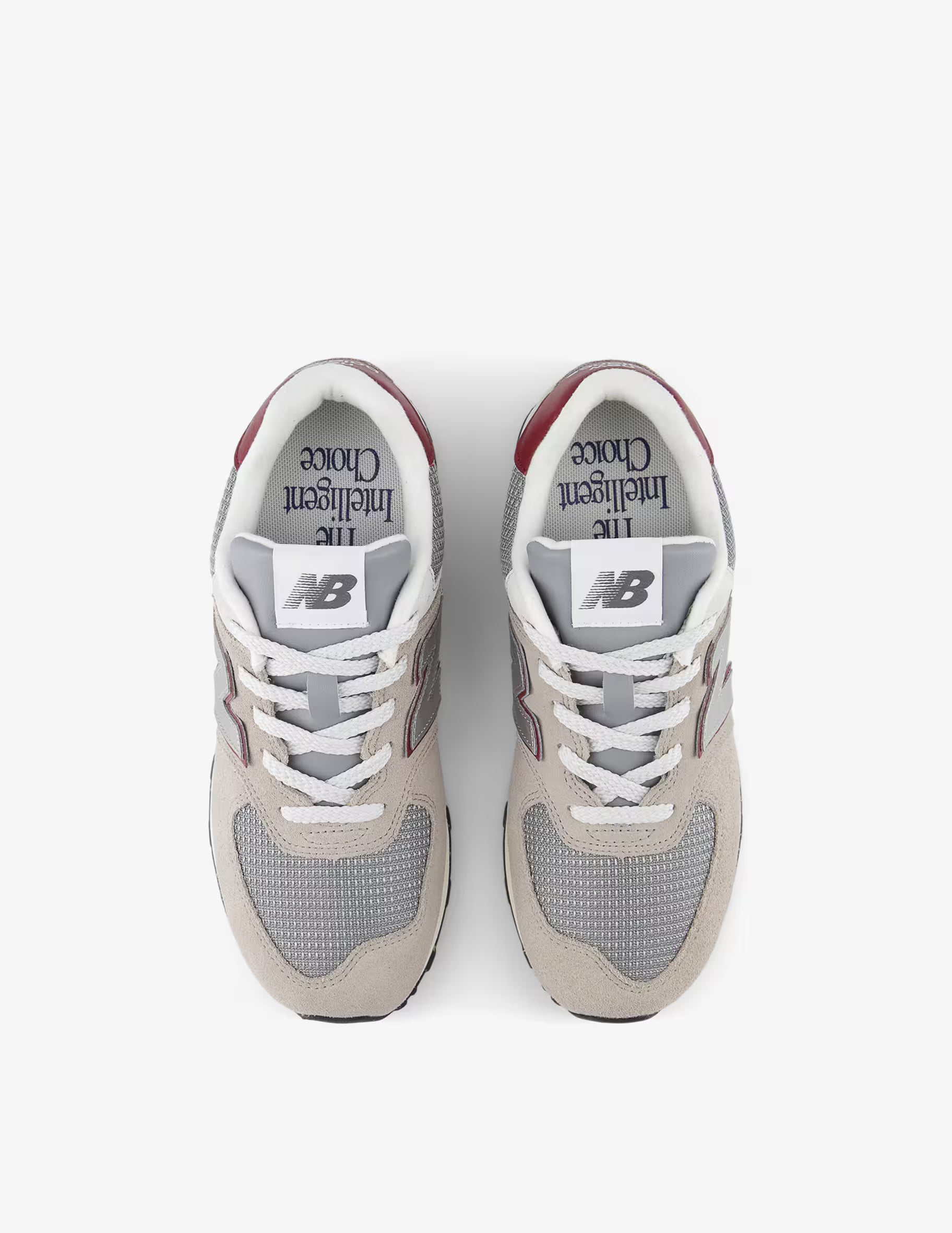 New Balance 574 Cinza/Bordô New Balance 