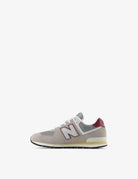New Balance 574 Cinza/Bordô New Balance 