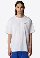 The North Face T-shirt Mountain Sketch SS Branco The North Face 