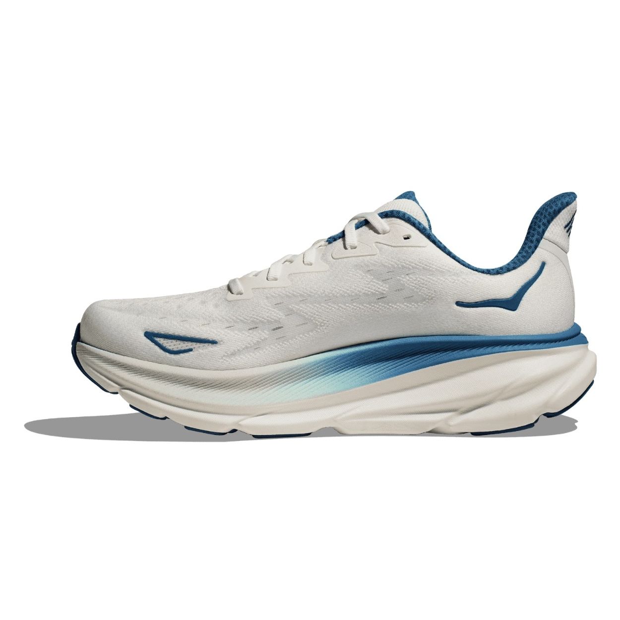 Hoka Corrida Clifton 9 Branco/Azul Hoka