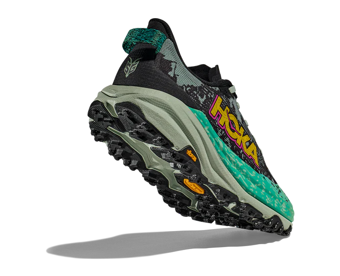 Hoka Trail Speed Goat 6 Preto/Verde Hoka