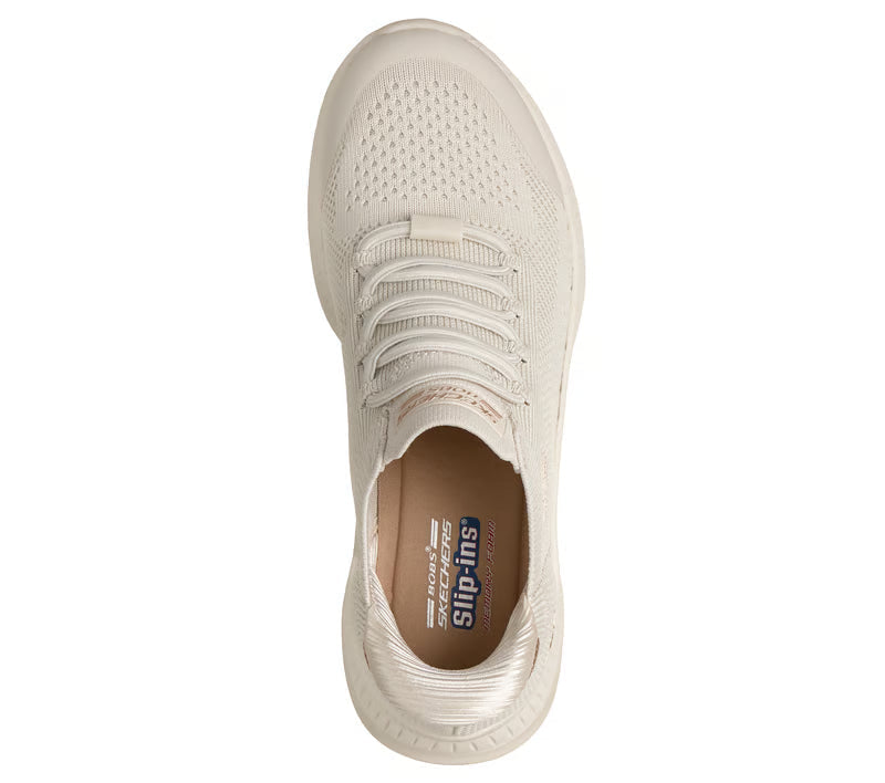 Sapatilhas Skechers Slip-ins BOBS Squad 4 Bege Skechers 