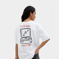 T-shirt JJXX JXNINA Loose Branca