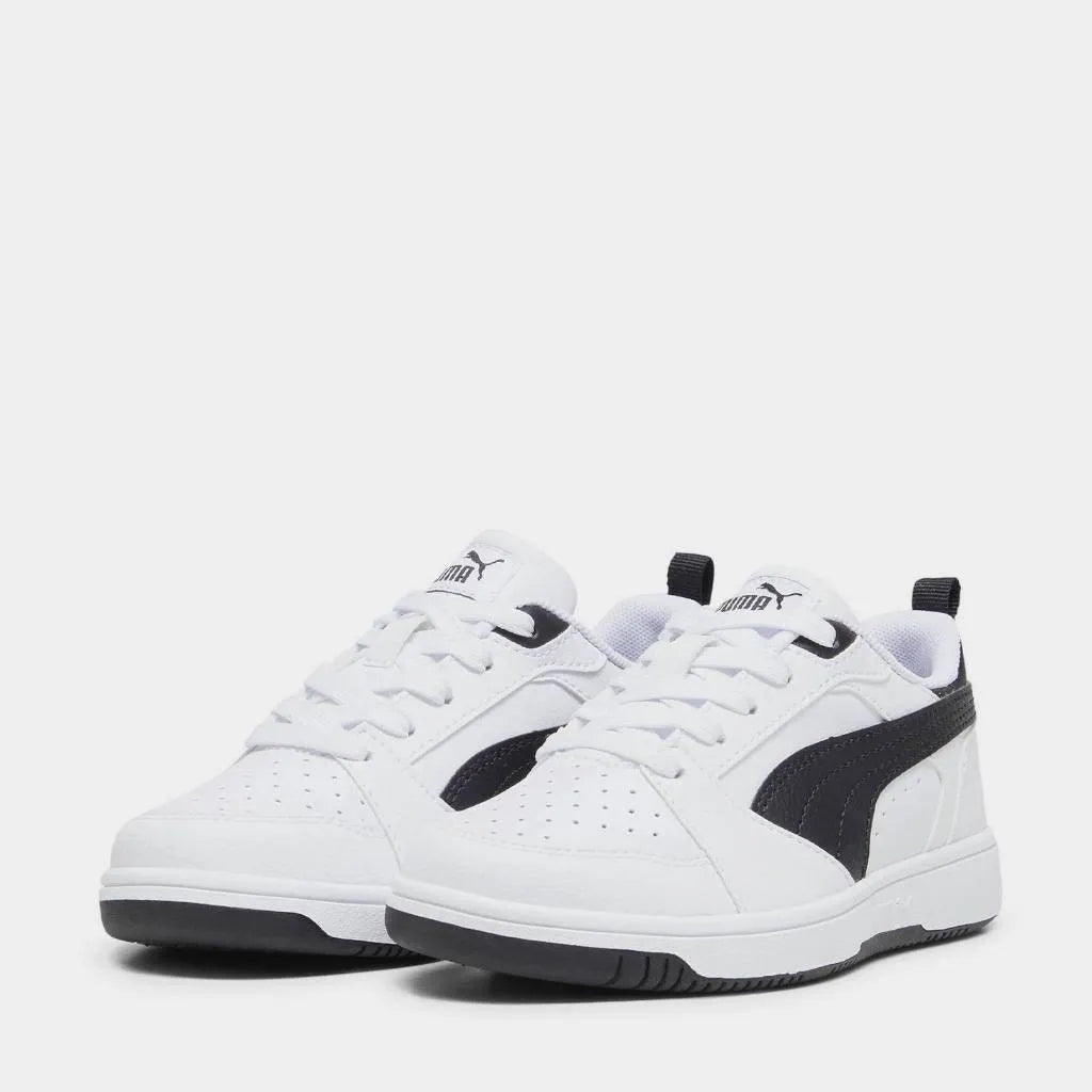 Puma Rebound V6 Criança Branco/Preto Puma