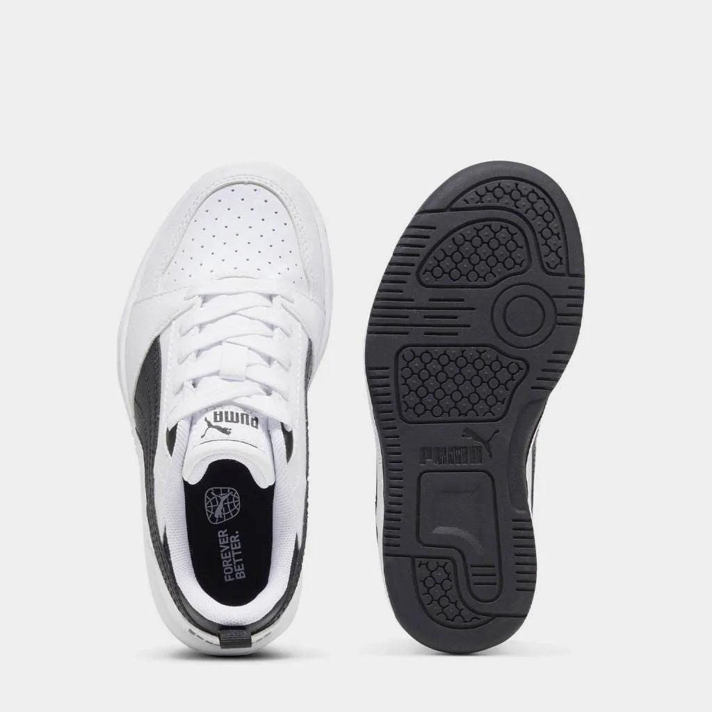 Puma Rebound V6 Criança Branco/Preto Puma