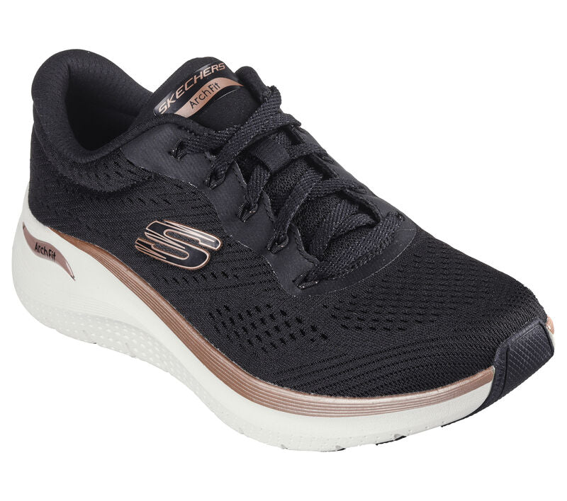 Skechers Arch Fit 2.0 Glow Preta Skechers