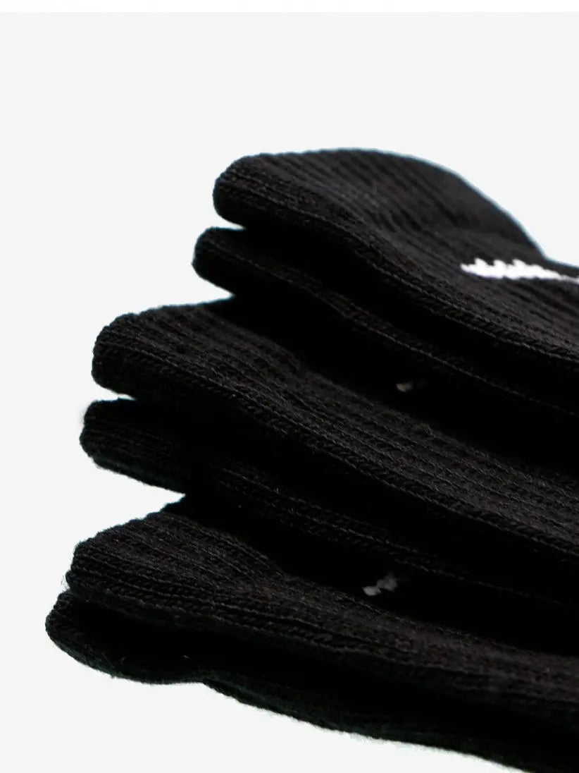 Nike Meias Everyday Lightweight 3P Pretas Nike