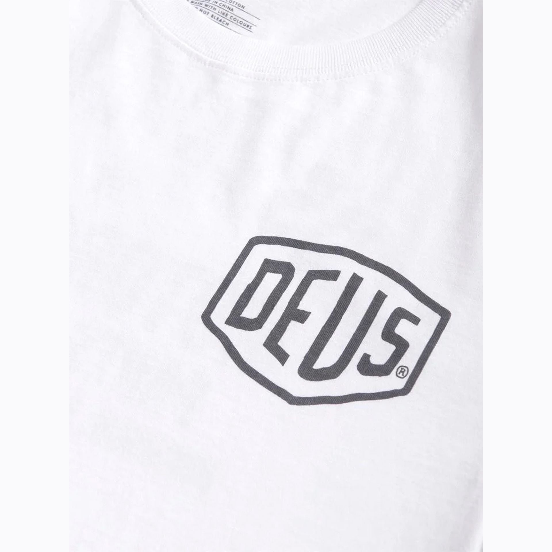 Deus Ex Machine T-shirt Venice Address Branco Deus Ex Machina 