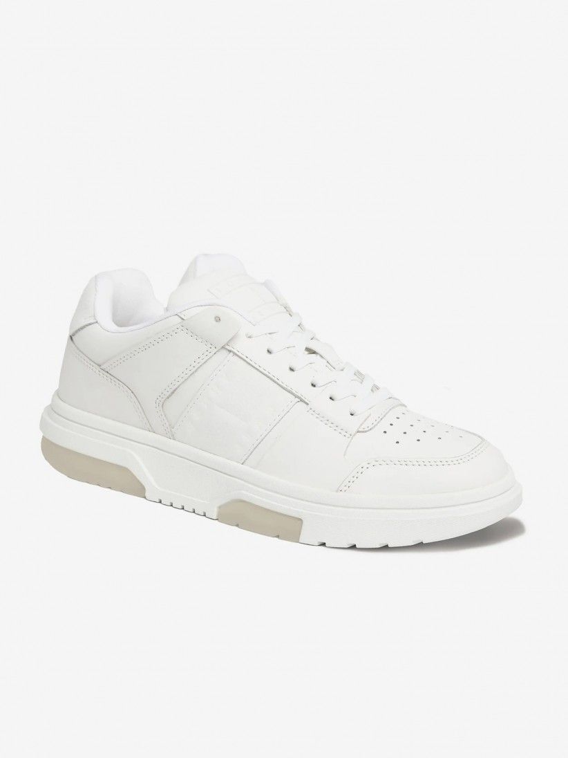 Tommy Hilfiger Leather Cupsole 2.0 Branca Tommy Hilfiger