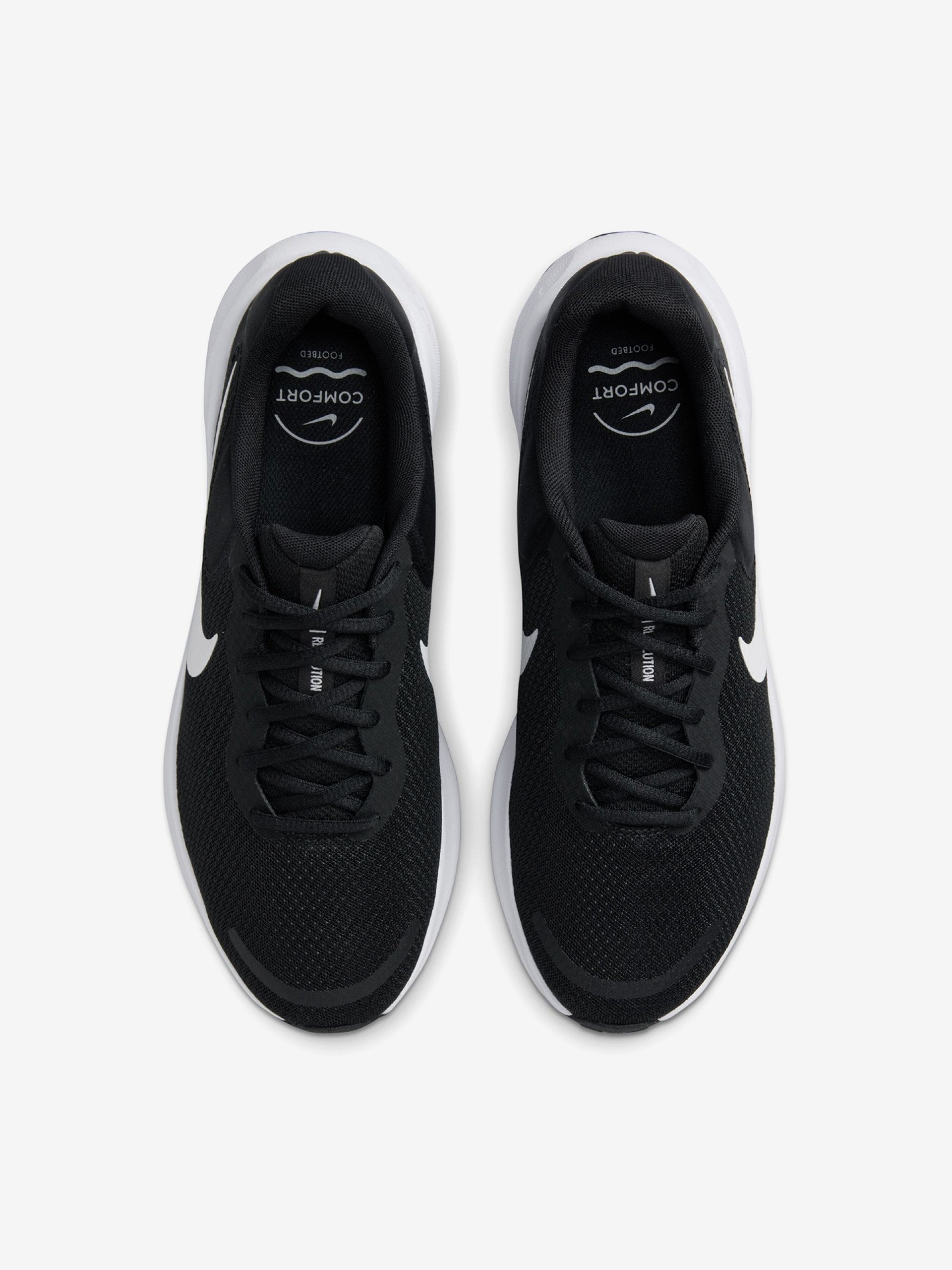 Nike Revolution 7 Preta/Branca Nike