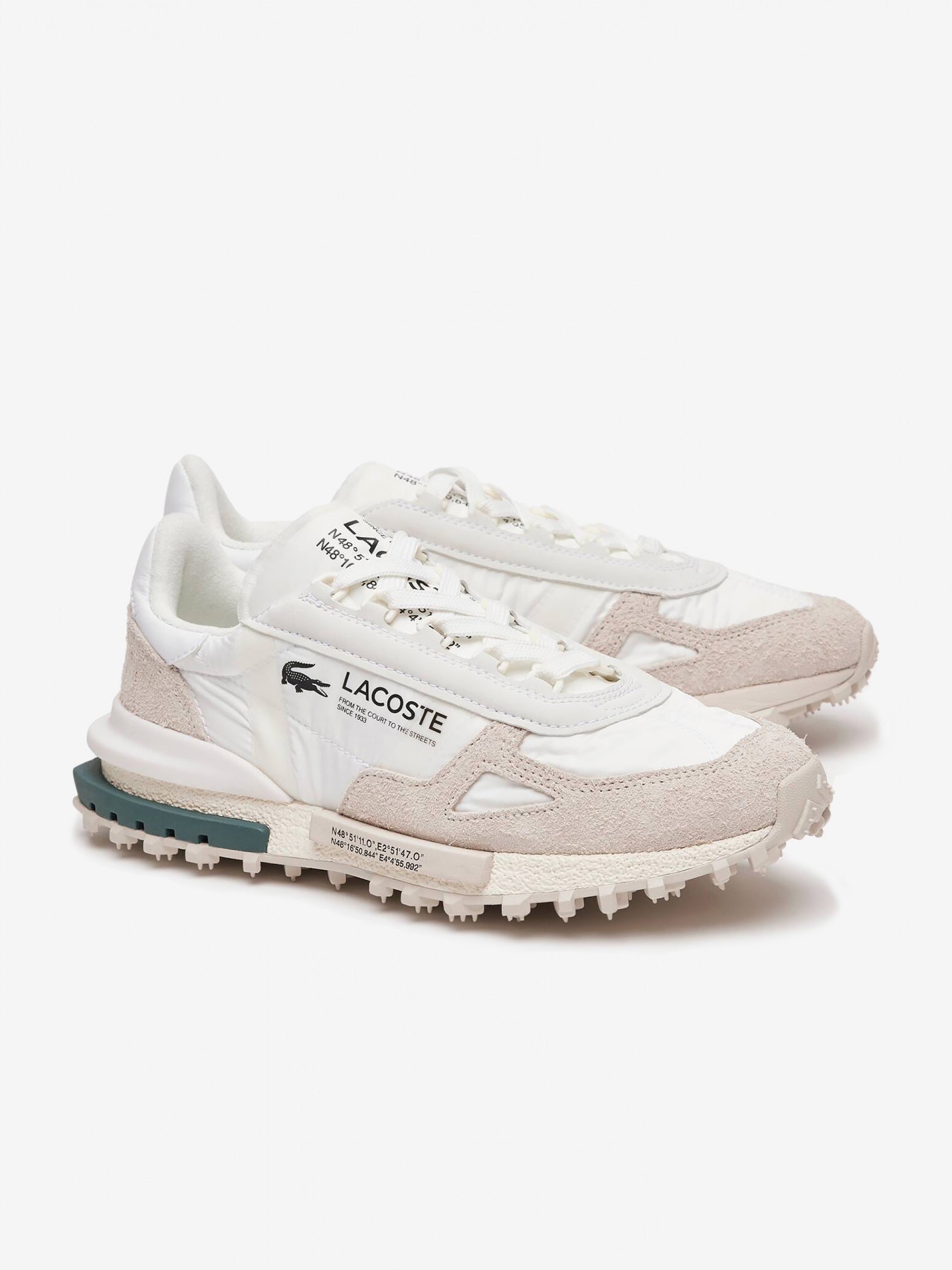 Lacoste Elite Active Têxtil Branca Lacoste