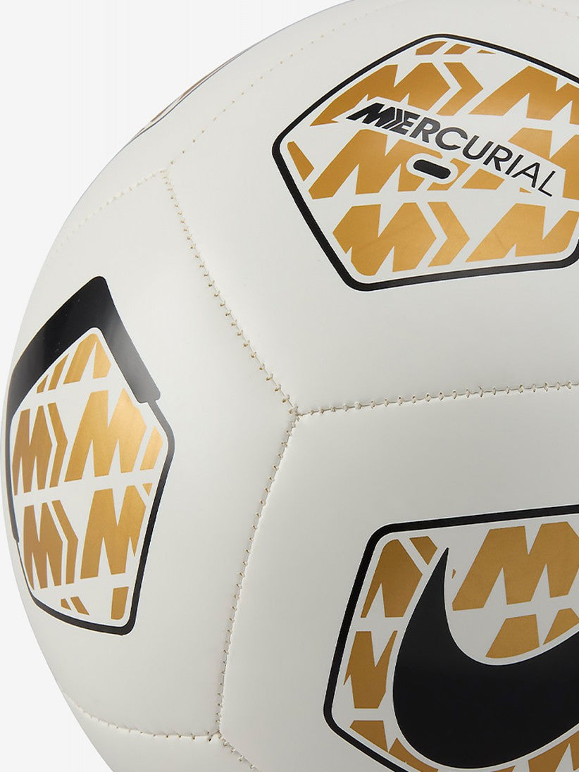 Bola Nike Mercurial SP24 Branco/Dourado Nike