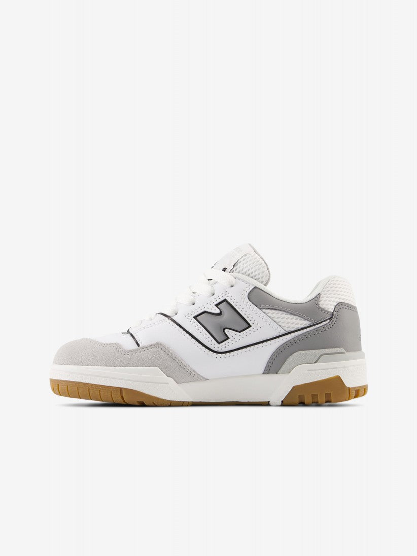 New Balance 550 Criança Branca/Cinza New Balance