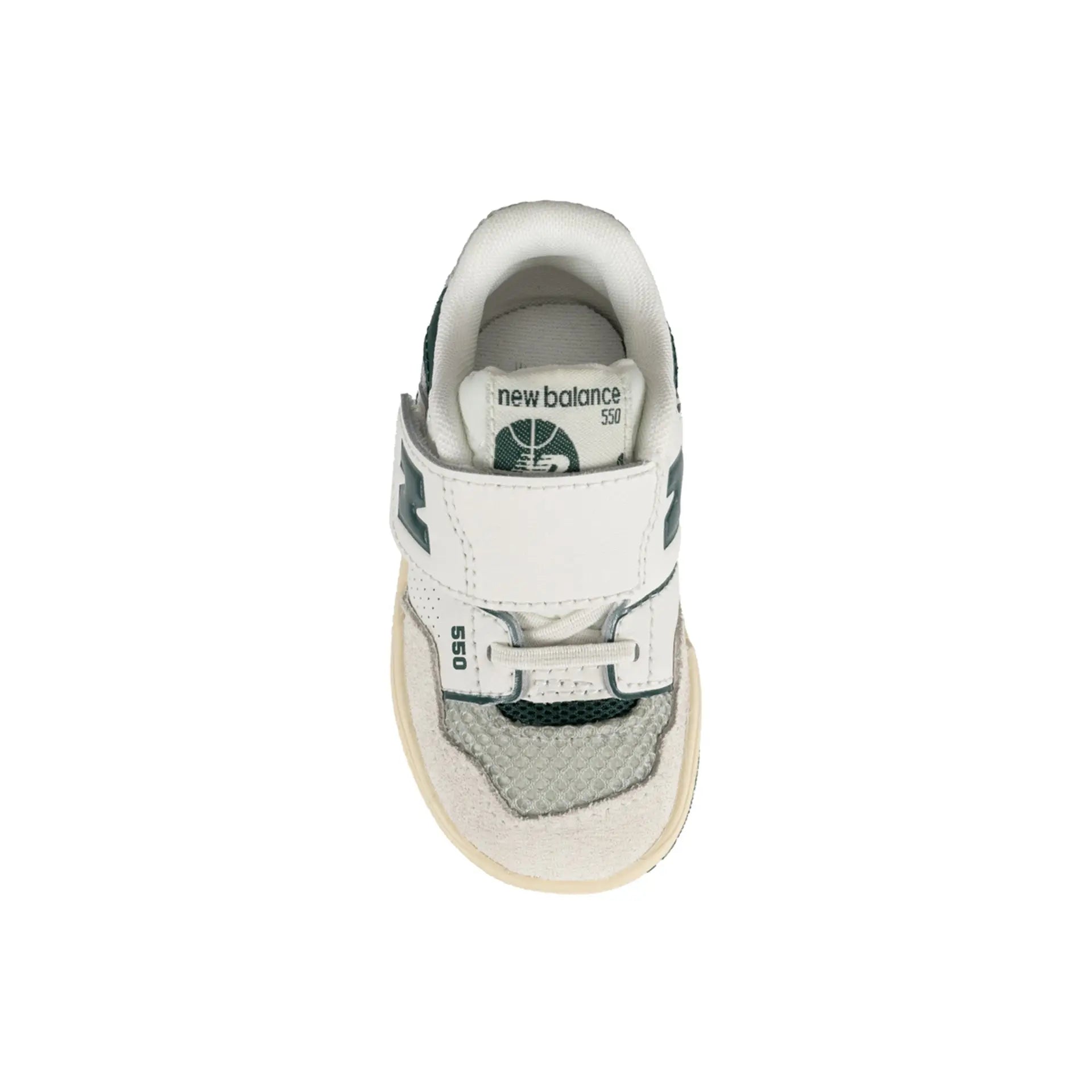 New Balance 550 Baby White Green Inside Box InsideBox