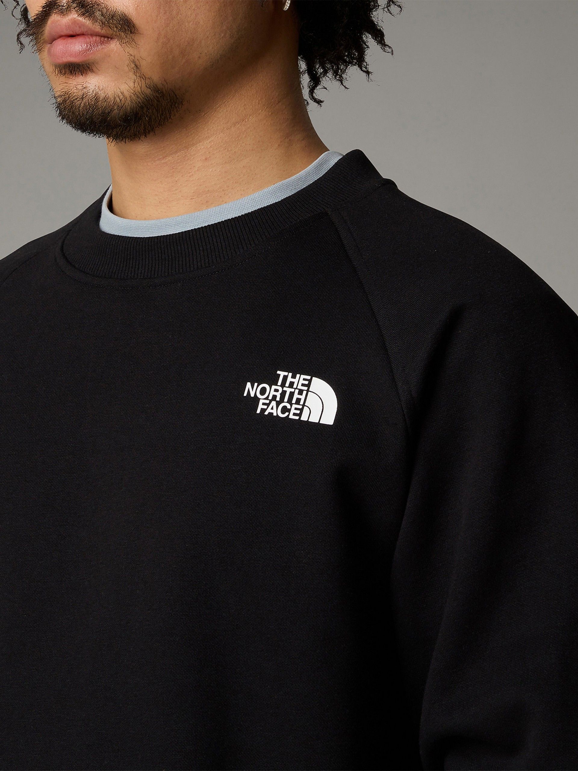The North Face Camisola Rag Box Crew Preta The North Face 