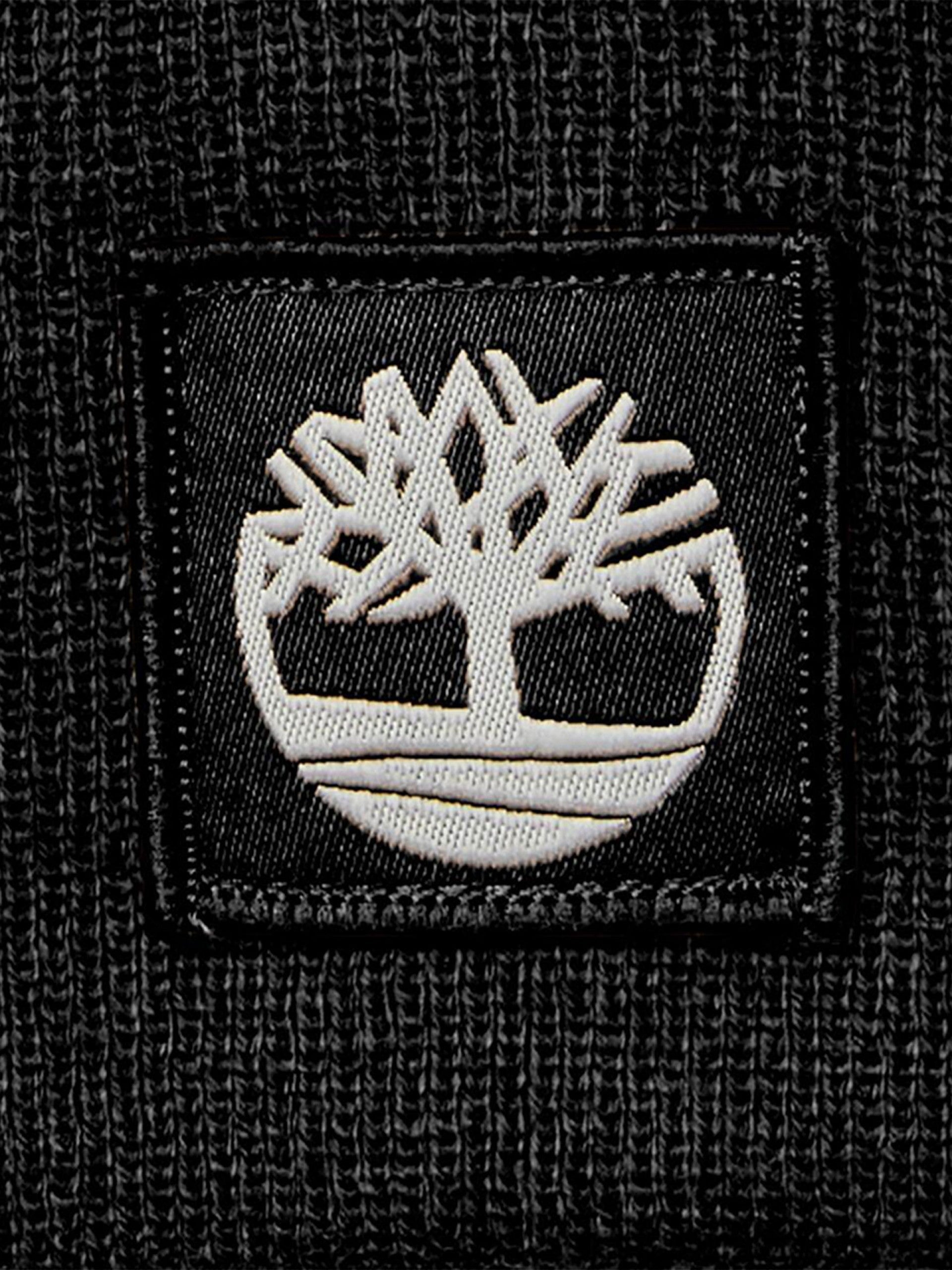 Timberland Gorro Tonal Patch Preto Timberland 