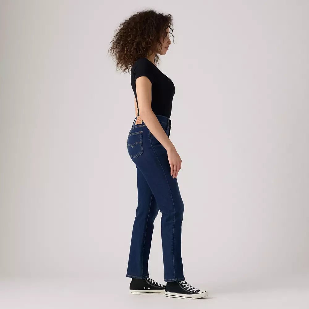 Levi´s Calça de Ganga 724 High Rise Straight  Marinho Levi´s 